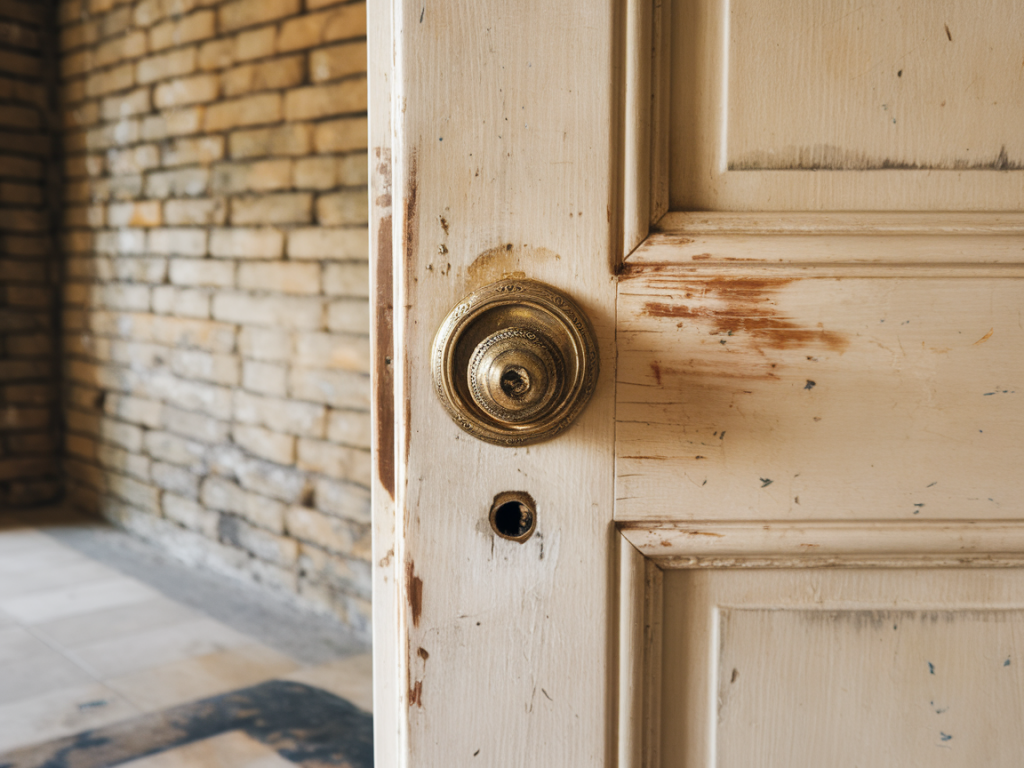 Comment choisir et installer un cache-pêne pour éviter les portes claquées sans percer une porte en bois massif