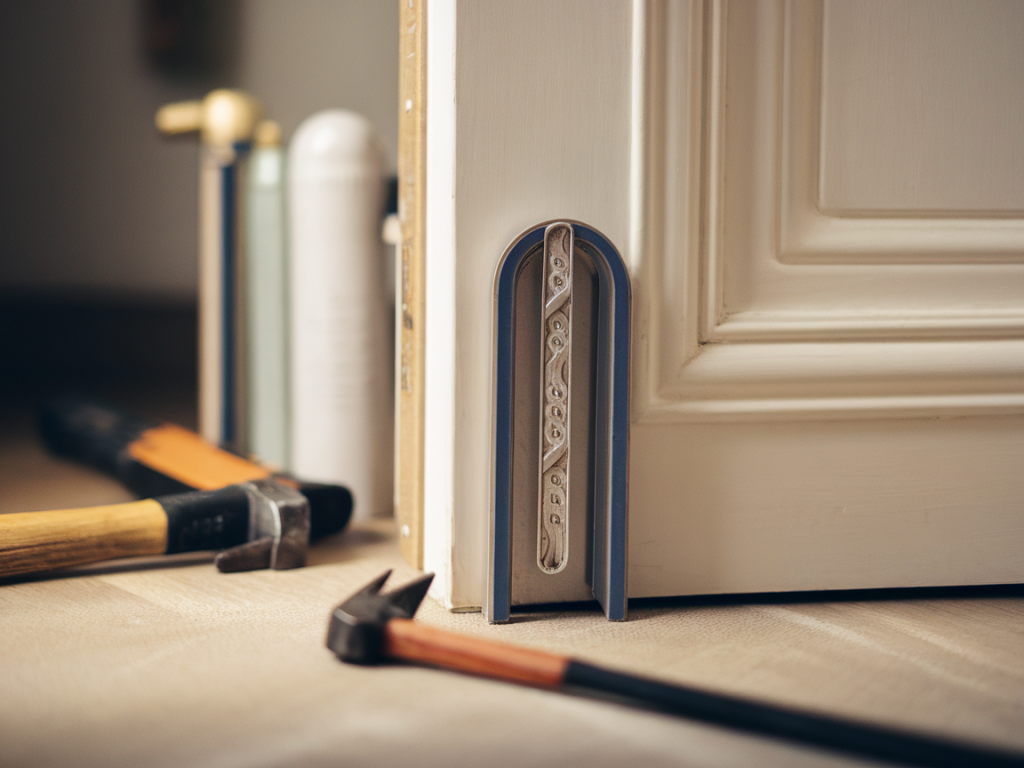 Que faire quand la porte se claque la nuit : solutions rapides et kit anti‑pince à poser soi‑même